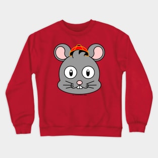 CNY: YEAR OF THE RAT (HEAD) Crewneck Sweatshirt